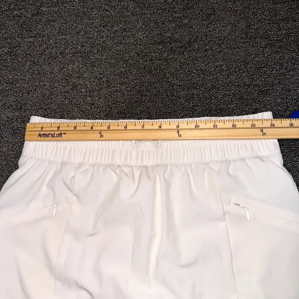 MTA Sport Skort Skirt Womens Small White Stretch Performance Tennis Athletic NWT - Picture 8 of 9